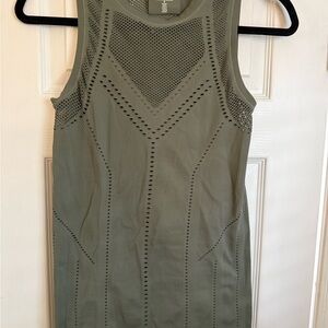 Athleta Olive Green Sleeveless shirt